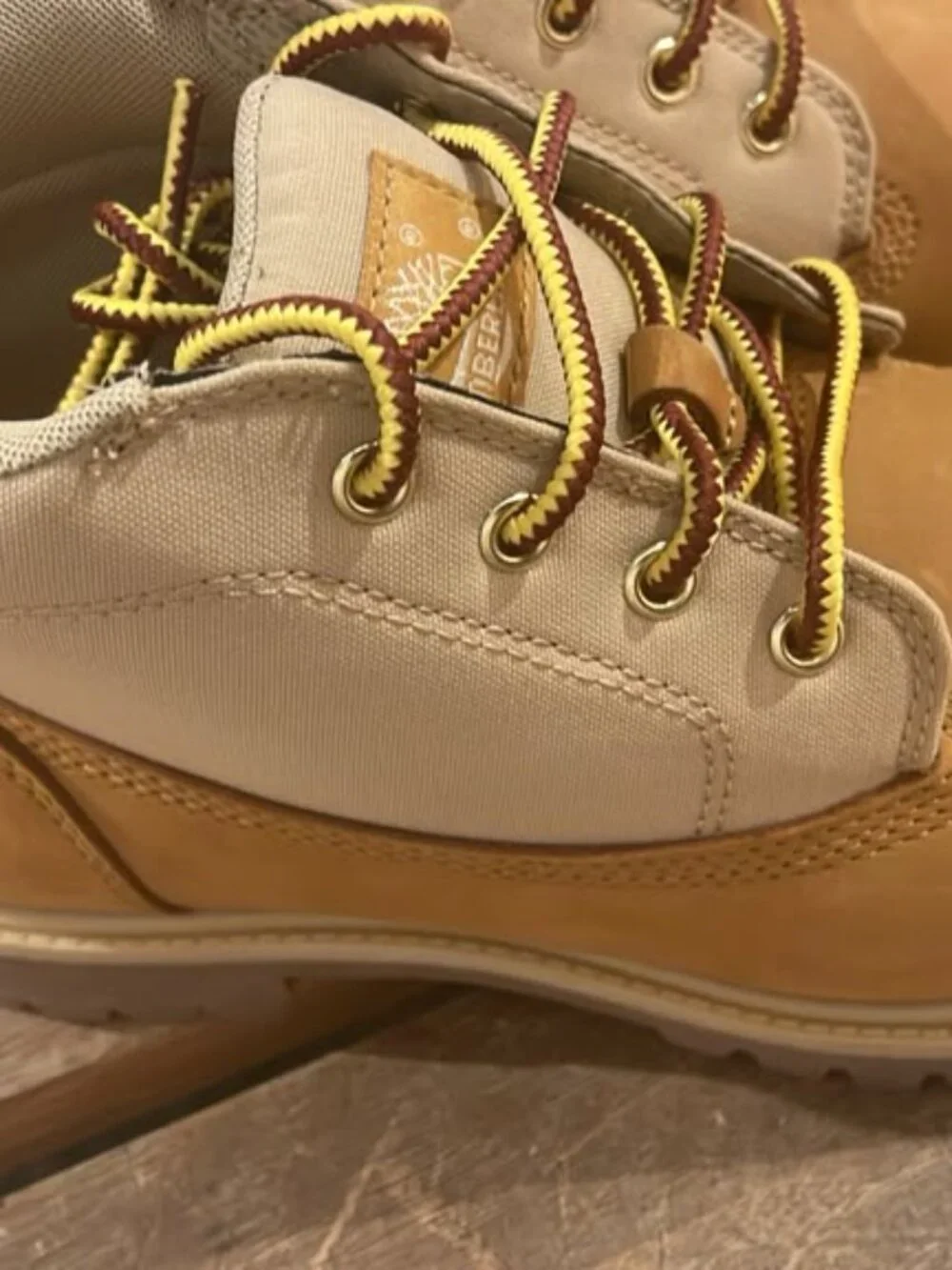 Timberland Men's Heritage Mid Lc Waterproof Ch Wheat Nubuck Natur Boot A431H-AES